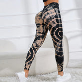 Women Print Seamless Pants Leopard High Waist Leggings Thin Fitness Pant
