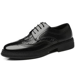 Men's Brogue Shoes Men Business Shoes Casual Formal Business leather Shoes Men