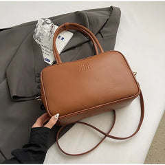 Retro Large Capacity Bag With Pouch Female Autumn Work Commuter