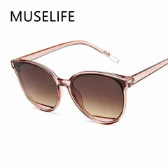 Sunglasses Women Vintage Metal Mirror Classic Vintage Sun Glasses Female