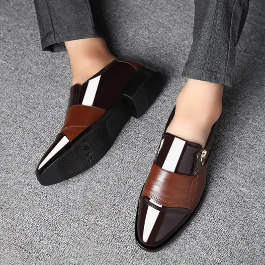 Men's Shoes Fashion Genuine Leather Formal Shoes Outdoor Business