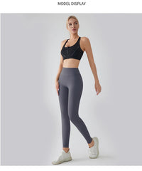 Spring Seamless Shark Leggings Women Mid-High Waist Tight Leggings