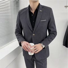 Tuxedo for Mens: Men's Business Professional Dress (suit + Trousers) Stylish