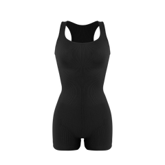Seamless Backless Jumpsuit Women Tummy Control One Piece Bodycon Stretch