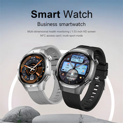 For Huawei Watch GT5 Pro Smart Watch 1.53 Inch HD AMOLED Screen NFC GPS Tracker Bluetooth Call Health Monitoring Watch Men Women