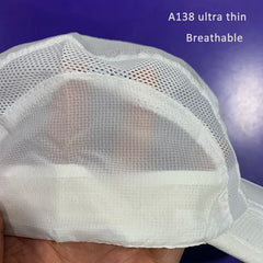 Summer Quick Drying Ultra-Thin Breathable Baseball Cap Men Women Snapback