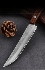 67-ply Forged Damascus Steel Steak Set Blade Sharp Peeling Fruit Knife Smooth