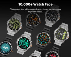 TicWatch Atlas Silver Smartwatch( Refurbished), GPS, barometer, compass, 110+ workout, only for Android