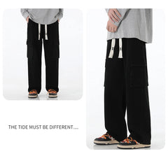 Cargo Baggy Jeans: Y2K Multi-pocket pant