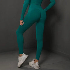 Women Seamless Yoga Pants Fitness Sports Running Sportswear Stretchy Lifting Tights