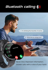 NORTH EDGE X-TREK 2 GPS Sports Smart Watch 1.43'' Amoled Screen 3ATM Waterproof AOD Smart Watch Bluetooth Call Altitude Compass