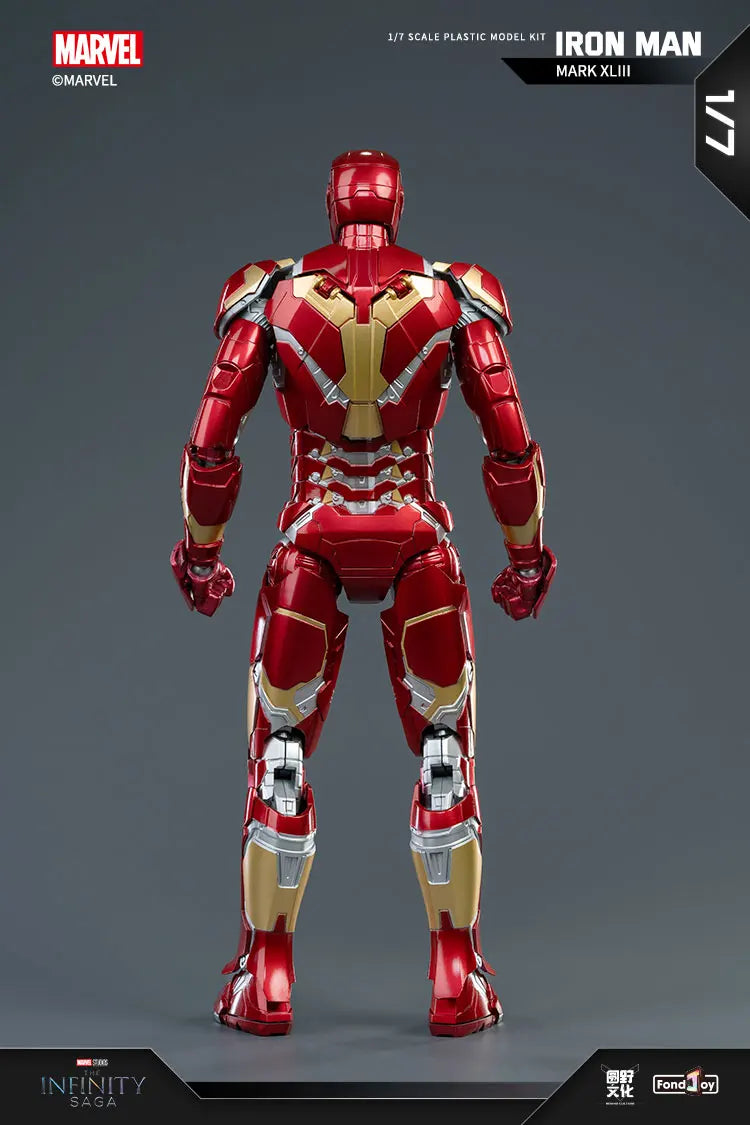 Fondjoy Marvel Anti-Hulk Armor Assemble Toy Movie Character Model 18 Inches Action Figures LED Can Emit Light Model Gift For Boy