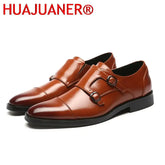 Men's Dress Shoes Formal Men Monk Shoes Oxford Shoes For Men