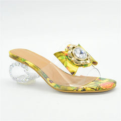 Green Color Shoes for Women Sandals Fashion Women