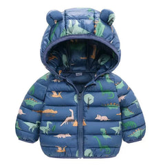 2023 Baby Girls Jackets For Kids Cartoon Bear Zipper Coats