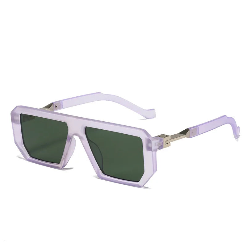 Sunglasses Women Vintage Sun Glasses UV Classic Geometry Rectangle Eyewear
