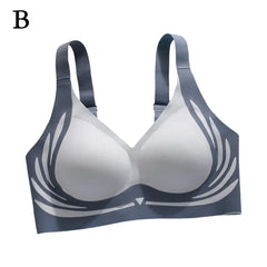 Super Gather Wireless Push-up Bra Women Gathered Up Soft Support