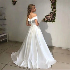 White Bridesmaid Dresses: Wedding Dress for woman Bride