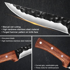 Professional Japanese Boning Knife Forged Boning Kitchen Knives Slicing Meat