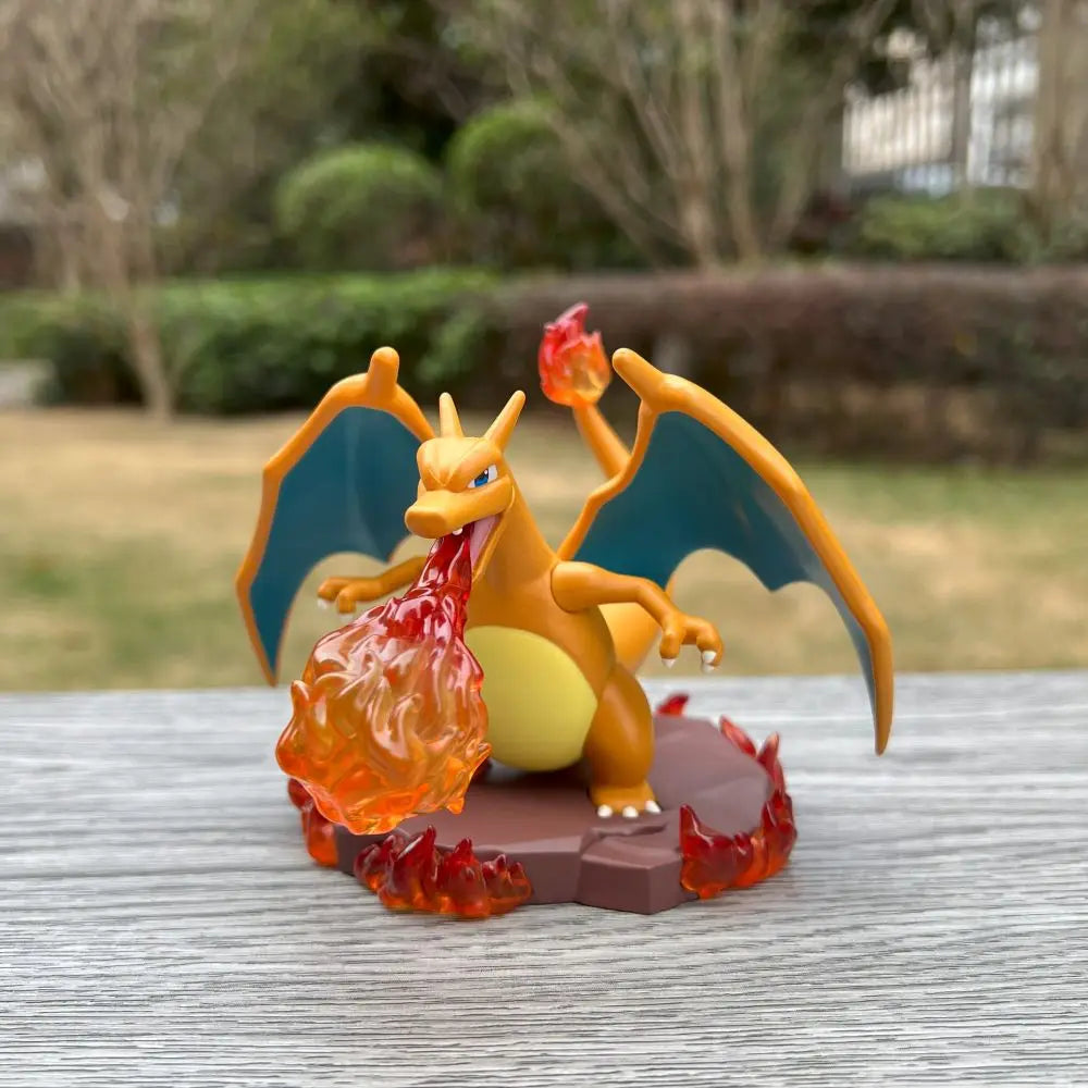 Original Pokemon Venusaur Dragonite Lapras Blastoise Charizard Arcanine Anime Figures PVC Toys Kawaii