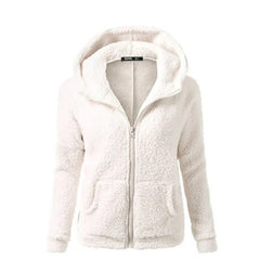 Winter Warm Jacket Women hoodie Hoodie Casual Female Hoodies Sweater Zipper Coat