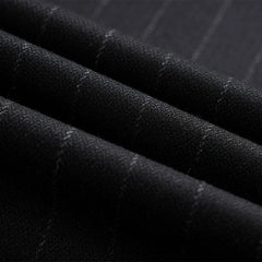 Prom Suits for Men: Men's Stripes British Suit Fashion Apply for Slim-fit Business