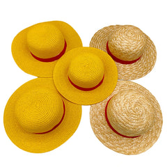 Luffy Straw Hat Anime Cartoon Cosplay Caps Accessories Summer Sun Hat