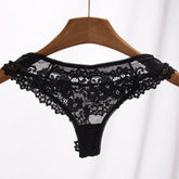 Women Panties Underwear Black Lace Panties Lingerie Female Floral Lace Briefs