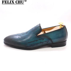 Italian Style Men Loafers Shoes Handmade