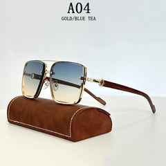 Sunglasses For Men Square Sunglasses Women Trendy Luxe Vintage Fashion