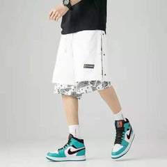 Men Printed Shorts Casual Sports Basketball Shorts Baggy Men Jogging Clothes