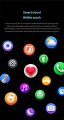 2025 New Watch 4 Pro GPS NFC Smart Watch Men 360*360 AMOLED Screen Heart Rate Bluetooth Call Waterproof Sports Man Smartwatch