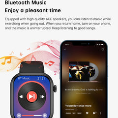 New QX7 Smart Watch Men 2.01-inch SmartWatch Bluetooth Call GPS AI Voice Heart rate Blood oxygen Android &IOS Sports Smartwatch