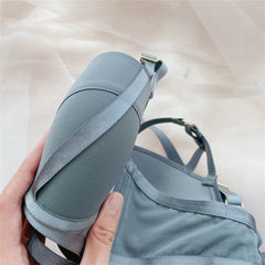 Women Lace Underwear Hollow Push Up Bra Set Classic Bandage Adjustable