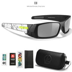 Sunglasses All Black Shades With Carrying Zipper Case