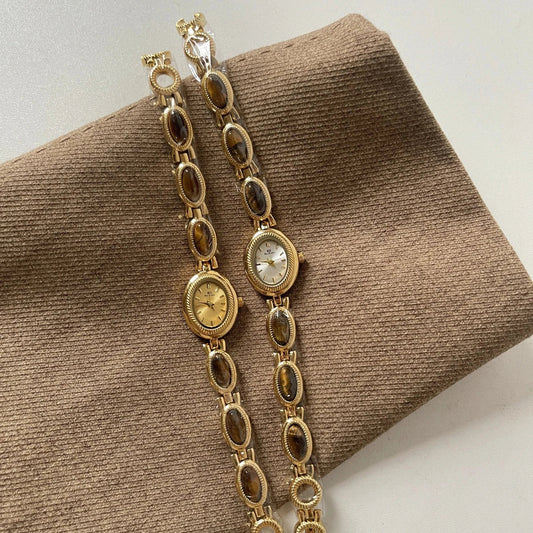 High-end Luxury Watches for Woman Elegant Green Jewelry Jade Quartz Bracelet Wristwatch Gift for Women Lady Fashion Dress Watch