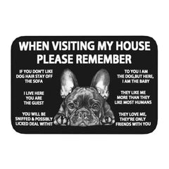 West Highland White Terrier Dog Floor Door Kitchen Bath Mat Anti-Slip Outdoor Westie