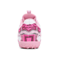 Football Boots Society Futsal TF Pink Soccer Tennis Shoes Sports