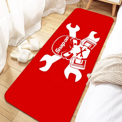 S-Snap On Tools Door Mat Entrance Non-slip Doormat Washable Kitchen Carpet