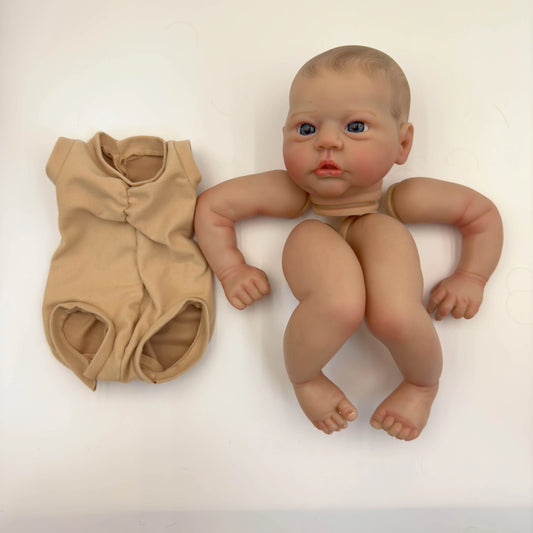 NPK 19inch Evi Finished Doll Lifelike Painted Kit with Extra Details Veins as Picture Extra Body Included