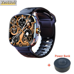 M99 Smartwatch 5G With 2.4inch Amoled Screen 900W Rotating Camera WIFI GPS Position Compass NFC Bluetooth 1024GB Smart Watch