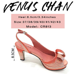Matching Shoes and Bags: High Heels Nigeria Popular Design African Ladies Shoes