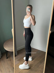 Spring Summer Thin Traceless Shark Leggings Women High Waist