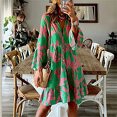 Oversized Dress for Women Clothing Summer Plus Size Boho Beach Floral Mini Dress