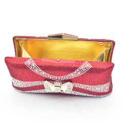 Matching Shoes and Bags: Italian Ladies Shoes and Bag Sets Decorated with Rhinestone