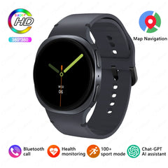 2025 New GPS Map Navigation Smart Watch For Men Women NFC Compass Sports Watch Bluetooth Call AMOLED HD Smartwatch 8 mini