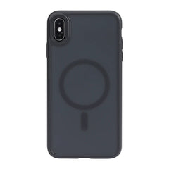 Translucent Armor Shockproof Case For iPhone X XS XR XSMAX For Magsafe Wireless Charge Cover