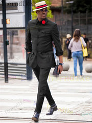Tuxedo for Mens: Jacket Pants Designs Suits For Wedding Slim Fit Formal