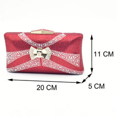 Matching Shoes and Bags: Italian Ladies Shoes and Bag Sets Decorated with Rhinestone