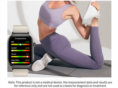 2025 New Five organ examination Health Care Smart Watch Men ECG+PPG Uric Acid Blood Fat Bluetooth Call Sports tracker Smartwatch